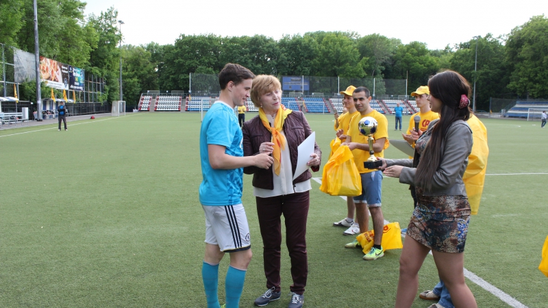 Справедливороссы провели турнир по футболу среди дворовых команд