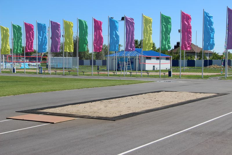 Татищево: Новые спортивные площадки стадиона «Олимп»