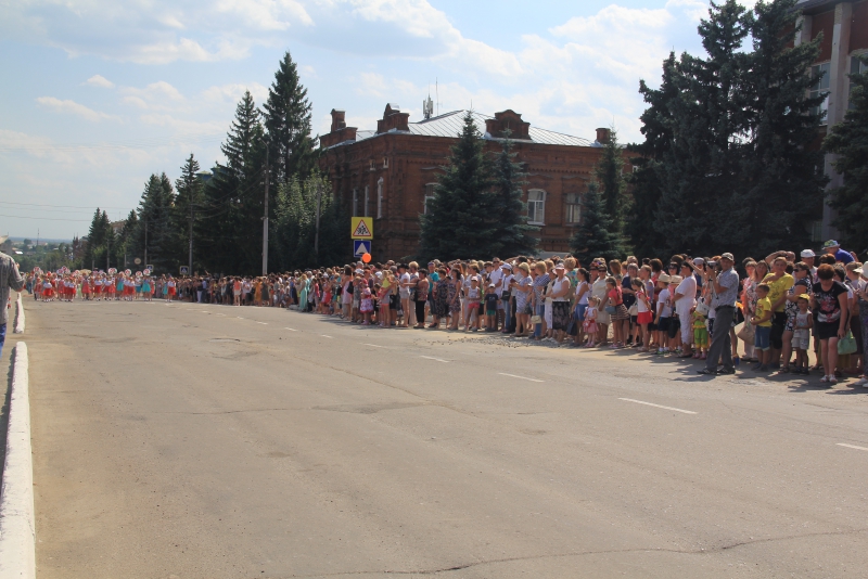 Прошел первый фестиваль «Аткарские розы»