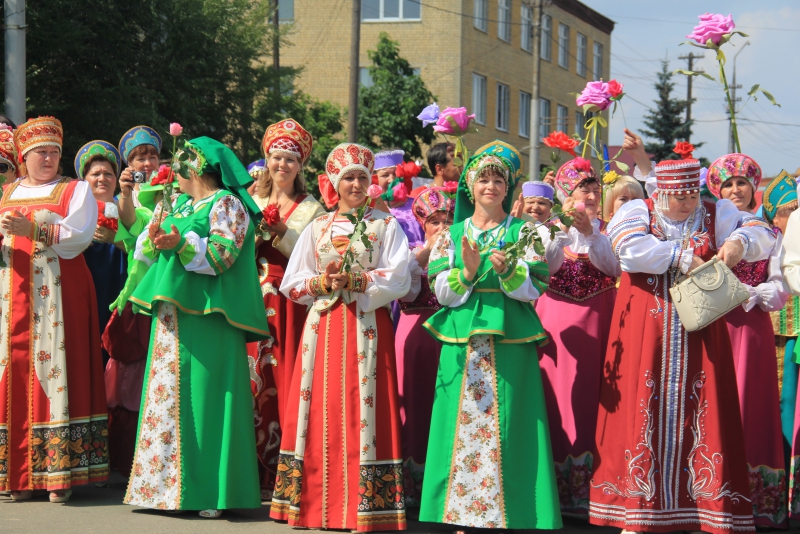 Прошел первый фестиваль «Аткарские розы»