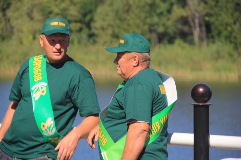 На хлебной пристани в Марксе выставили 350-килограммовый каравай