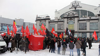 В Саратове состоялся объединенный митинг оппозиции