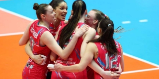 Волейболистки «Протона» дошли до тай-брейка в Санкт-Петербурге Волейболистки «Протона» дошли до тай-брейка в Санкт-Петербурге