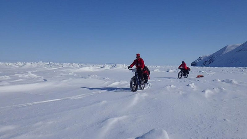 Велосипедисты из Саратова проедут 400 километров по льду Волги