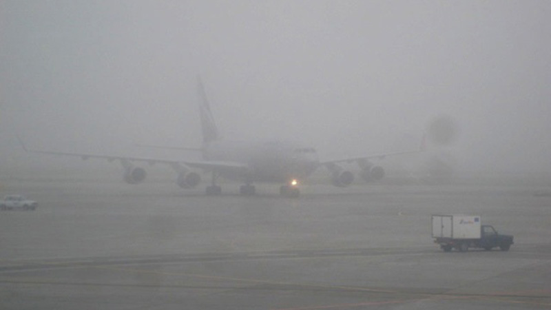 Туман в Саратове. Задержано шесть авиарейсов