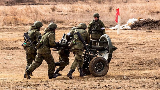 В Саратовской области военные соревнуются в стрельбе из минометов на 7 км
