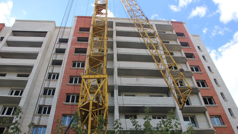 Строительство дома ЖСК «Возрождение» приостановлено из-за банкротства застройщика