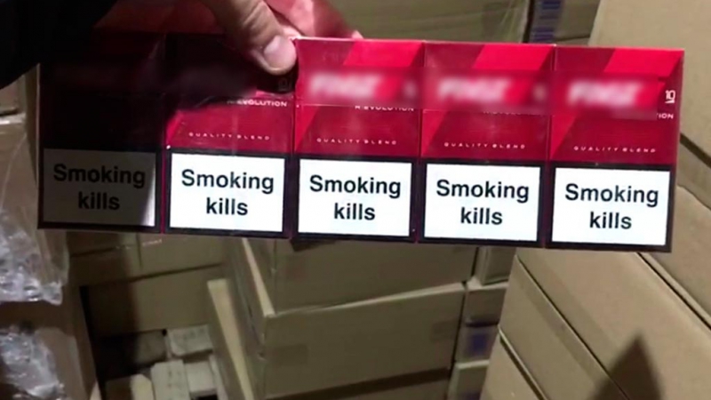 В Ершове правоохранители изъяли поддельные сигареты стоимостью более 10 миллионов