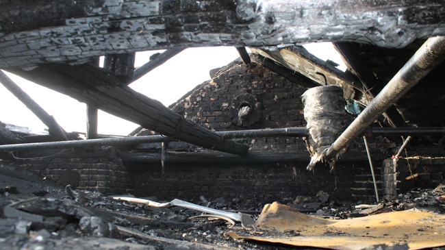 На пожаре в трехквартирном доме пострадали две сельчанки