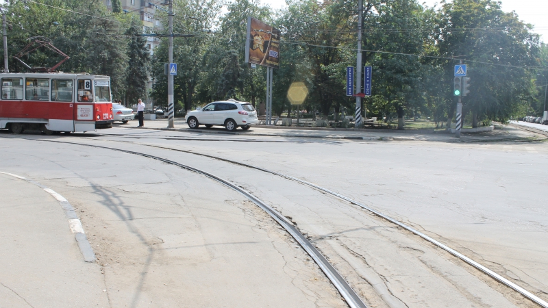 Обрыв проводов остановил движение на трамвайных маршрутах №8 и №9 