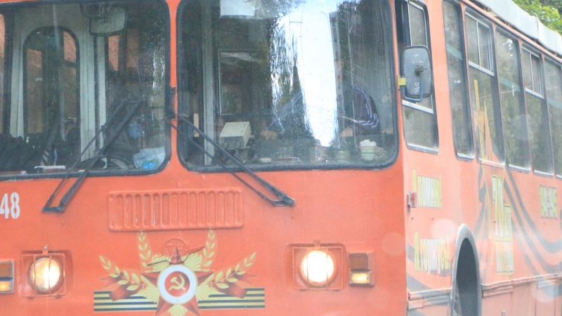Движение троллейбусов №1 и №3 остановлено из-за празднования Дня знаний