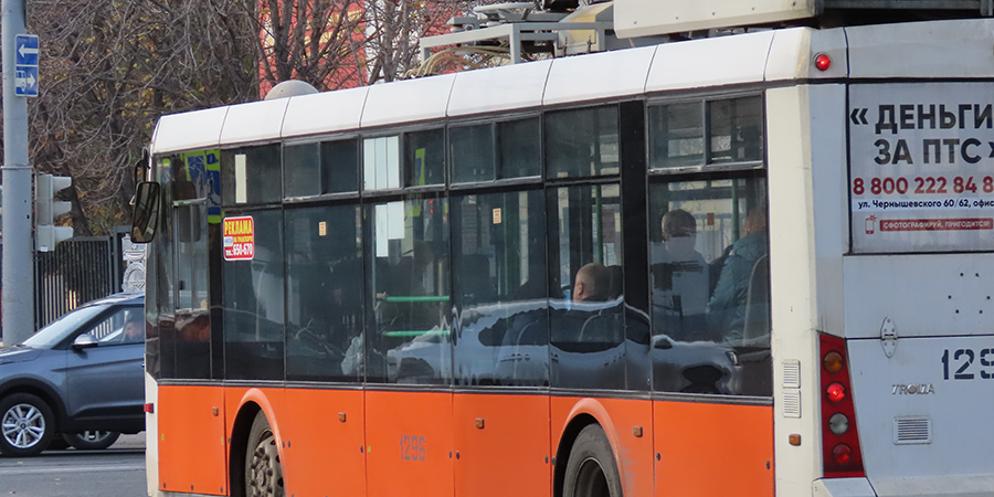 Троллейбусы маршрутов №3 и №16 встали из-за обрыва контактной сети