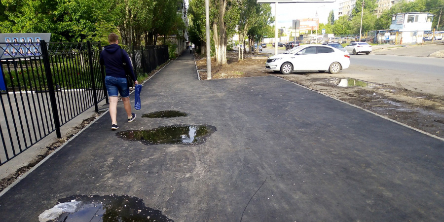 Прокуратура: Вопрос строительства тротуаров в Саратове находится на постоянном контроле