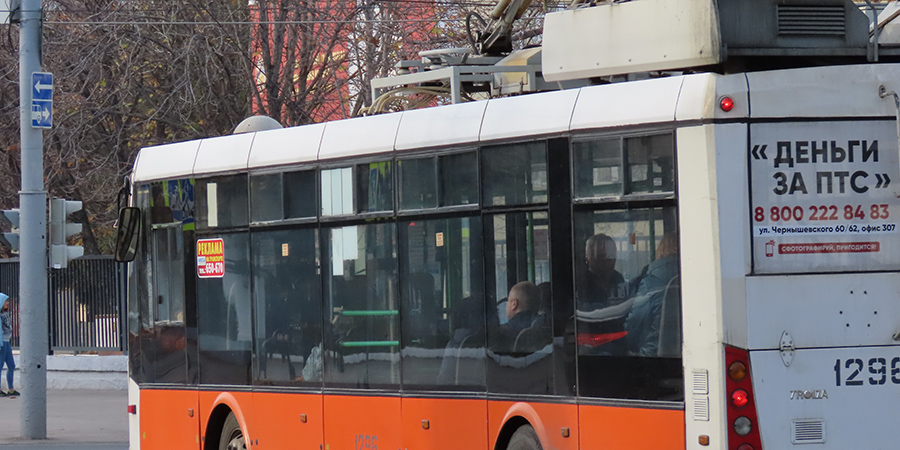Троллейбусы маршрутов №5 и №10 задерживаются из-за ДТП в Ленинском районе