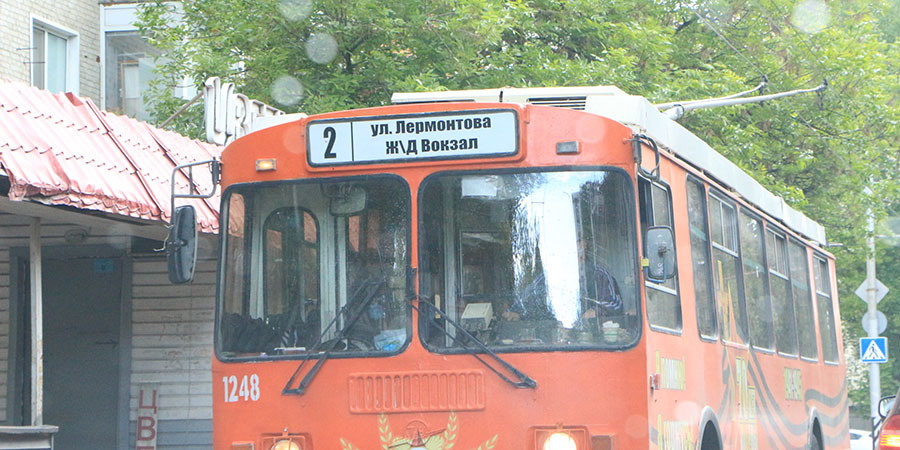 Троллейбусы маршрутов №2 и №2А встали из-за работ «Т Плюс»