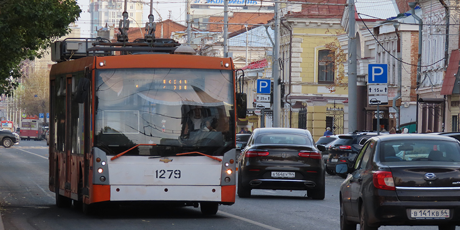 В Саратове из-за работ «Т Плюс» почти на два дня массово встанут троллейбусы