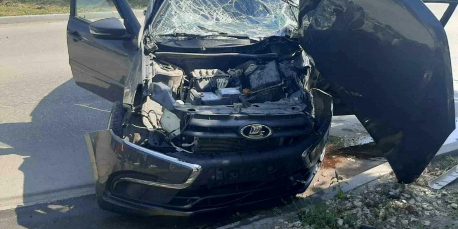 В Пугачевском районе в столкновении «Гранты» и «Киа» погиб водитель иномарки