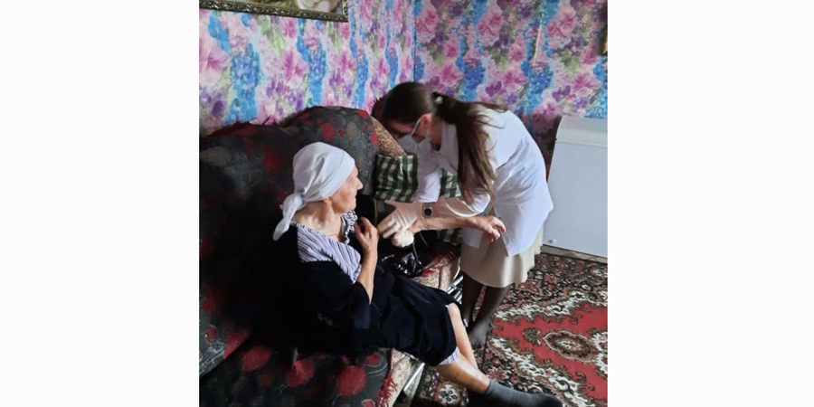 В Саратовской области от коронавируса вакцинировалась 103-летняя женщина