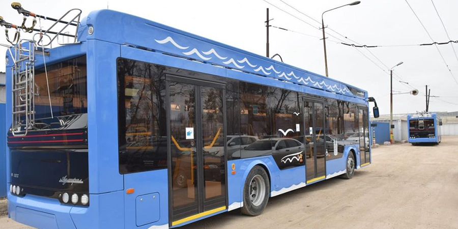70 новых троллейбусов «Адмирал» уже находятся в Саратове