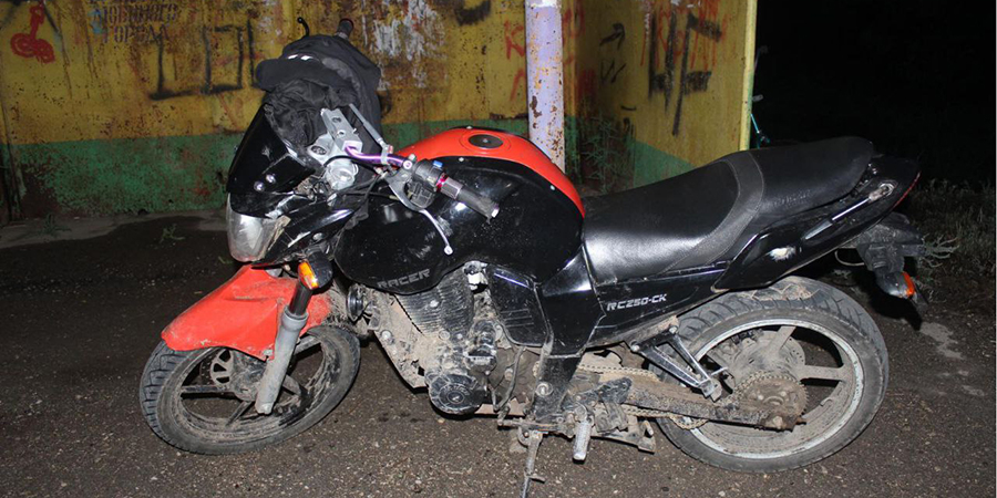 В Краснокутском районе два подростка попали в ДТП на мотоцикле