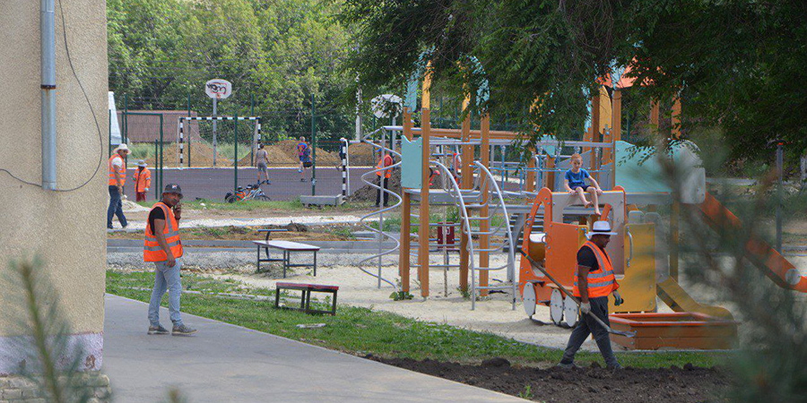 В парке поселка Дубки установят веревочный городок и площадку для воркаута