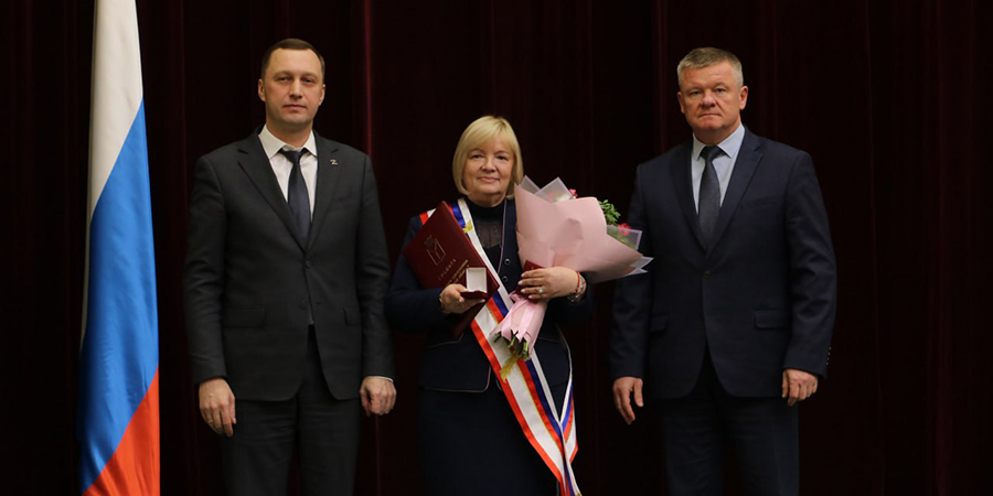 Марина Аксенова и Олег Сергиенко стали Почетными гражданами Саратовской области