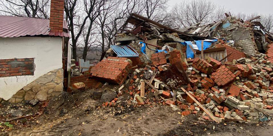 В Саратове обломки разрушенного из-за оползня здания уберут по решению суда