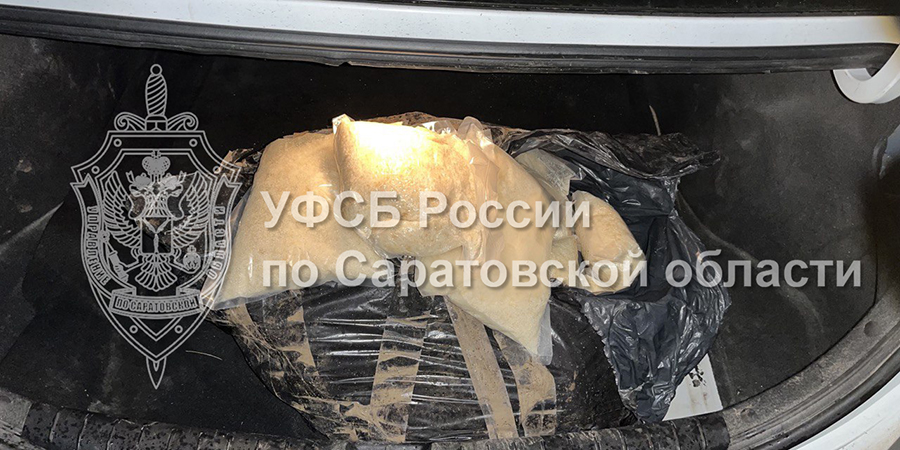 В Саратовской области москвича осудили за покушение на сбыт 34 кг наркотиков