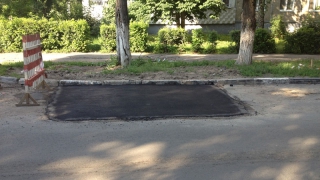 На улице Новоузенской устранили раскоп