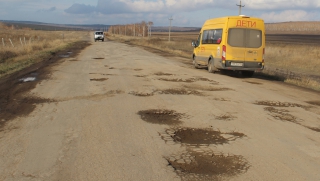 Дорога Вольск - Черкасское - Калмантай: от ремонта до разрухи