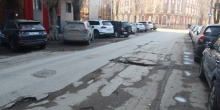 На улице Мичурина лишь частично восстановили безопасность проезда
