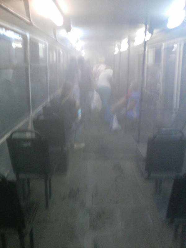 В Саратове задымился трамвай 8-го маршрута