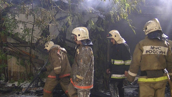 Пожар на Некрасова локализован, площадь возгорания составила 200 кв. м