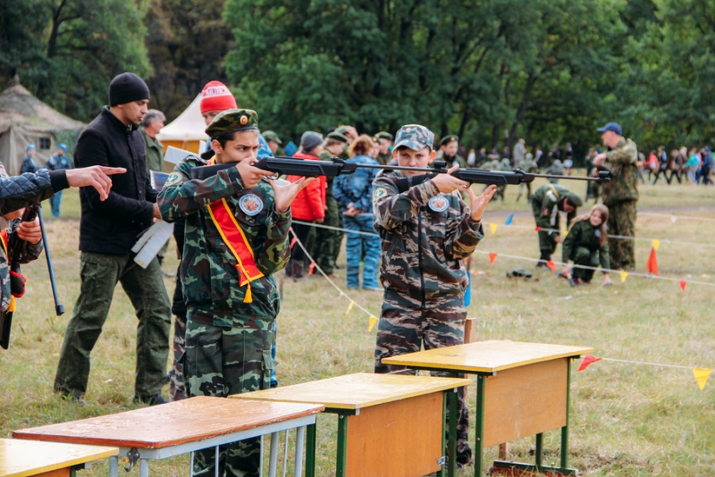 Прекрасный праздник юнармейцев Татищевского района