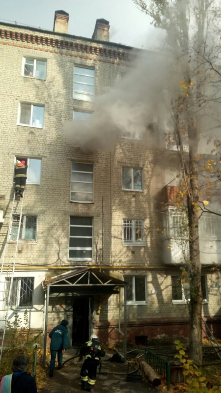 На Тверской из горящего дома спасли 15 человек