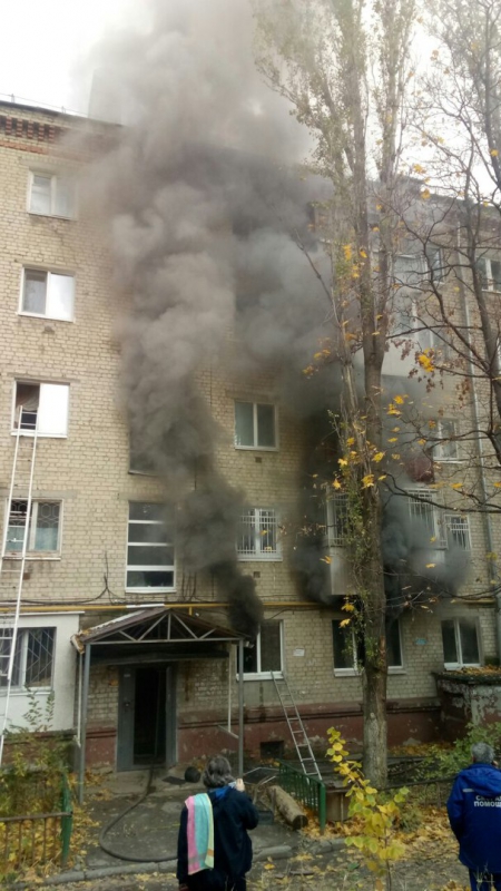 На Тверской из горящего дома спасли 15 человек