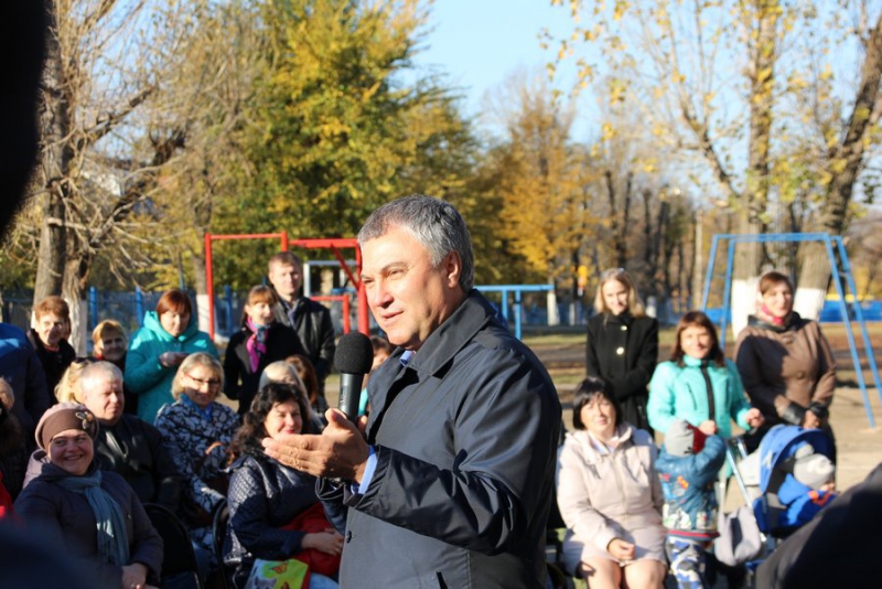 Володин пообещал осмотреть «разваливающуюся» поликлинику в Елшанке