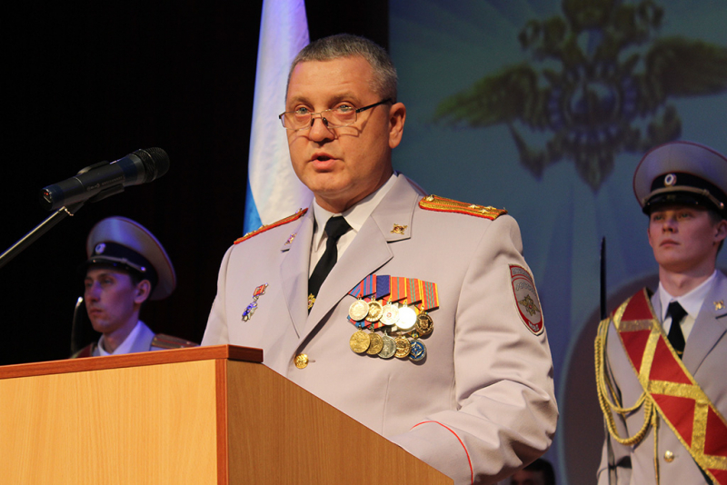 В ГУ МВД наградили особо отличившихся сотрудников полиции