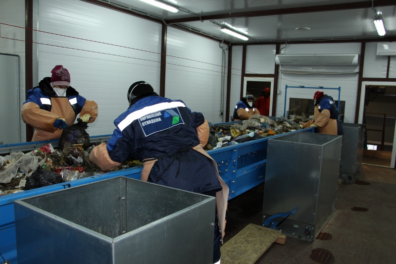 Балаковский мусороперерабатывающий комплекс отсортировал первые 5 тонн металлолома