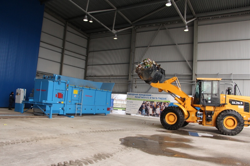 Балаковский мусороперерабатывающий комплекс обработал первые 1 000 тонн коммунальных отходов