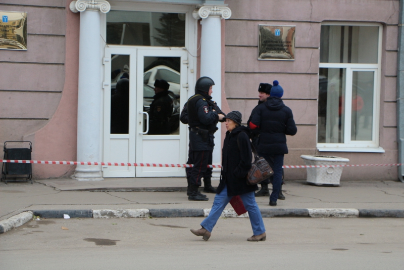 В Саратове эвакуируют здания городской думы и администрации