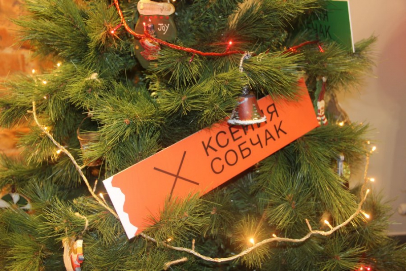 В Саратове Ксению Собчак хотели встретить надписями «Пони не кандидат»