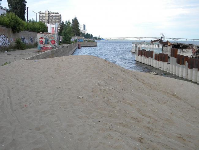 Строительство новой набережной. Фоторепортаж