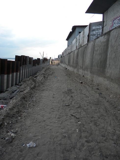 Строительство новой набережной. Фоторепортаж