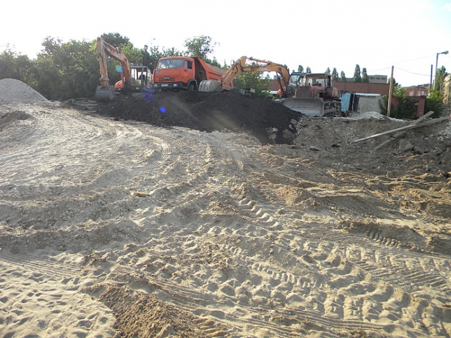 Строительство новой набережной. Фоторепортаж