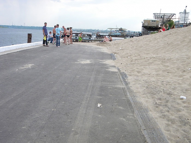 Строительство новой набережной. Фоторепортаж