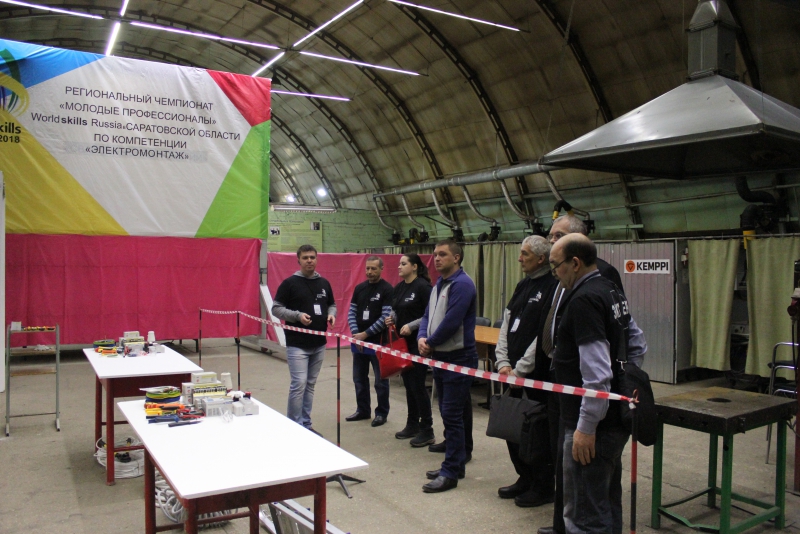 В Балакове Поволжский колледж встречает участников Чемпионата WorldSkills -2018