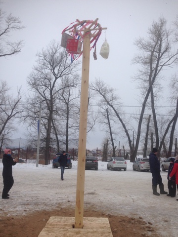 На Приволжской магистрали отметили масленицу