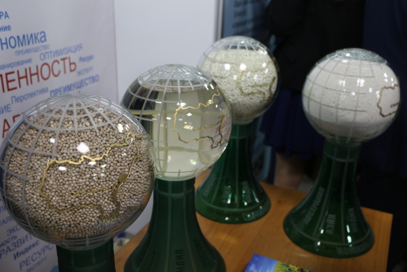 На выставке Саратовского экономического форума гостям презентовали новый вокзал и мост