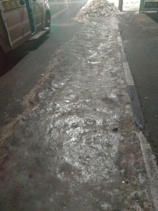 Житель Саратова сообщил о продолжении «Ледникового периода» в городе